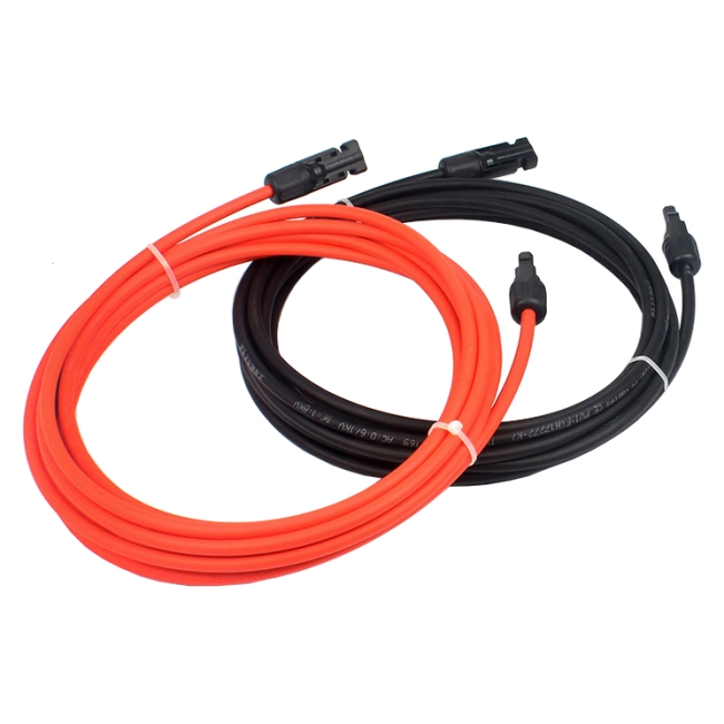 кабель для солнечной батареи с разъёмами mc4