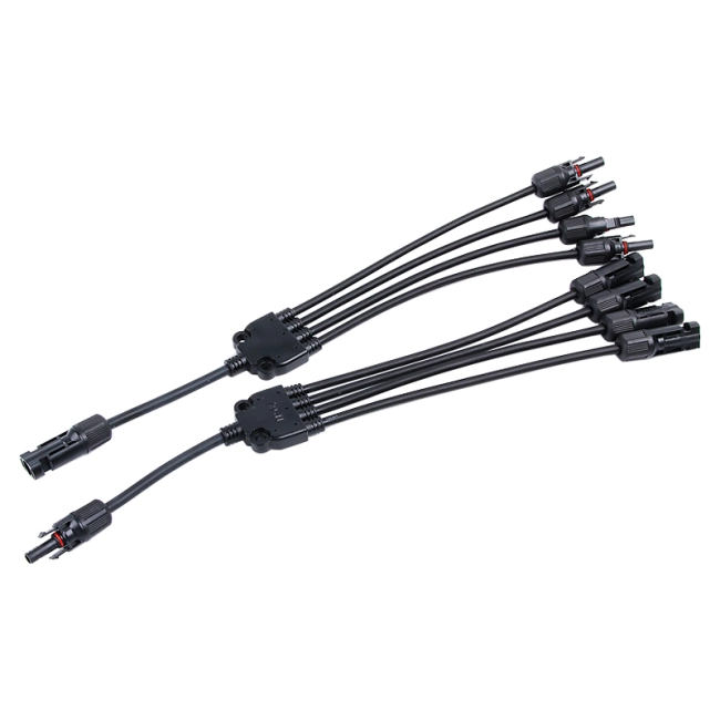 розгалужувач роз'єму сонячної панелі mc4 на 4 дроти