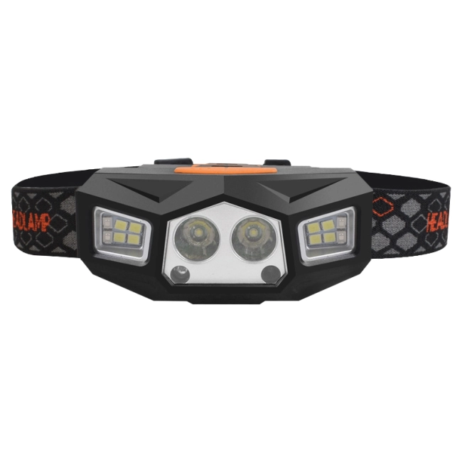 світлодіодний індукційний ліхтарик налобний