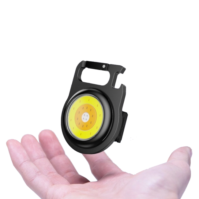 ліхтарик на карабіні з юсб