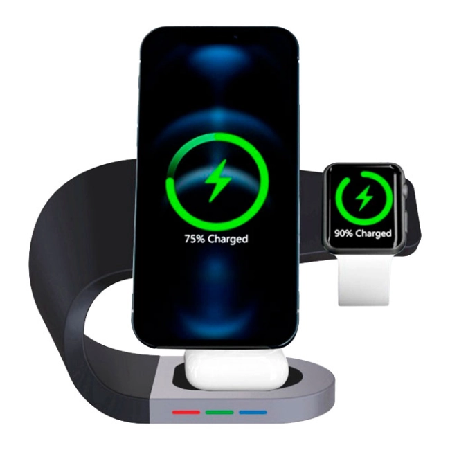 беспроводное магнитное зарядное устройство для apple