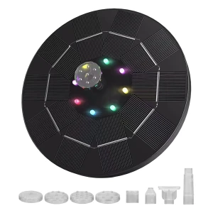 Светящийся фонтан с солнечной батареей светящийся фонтан с солнечной батареей