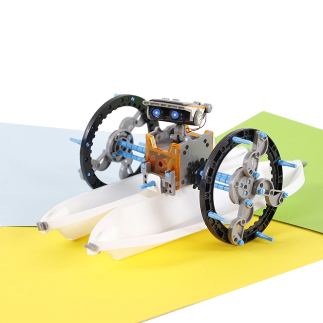 робот конструктор с солнечной панелью 12 в 1