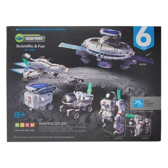 космічний конструктор на сонячній батареї 6 в 1