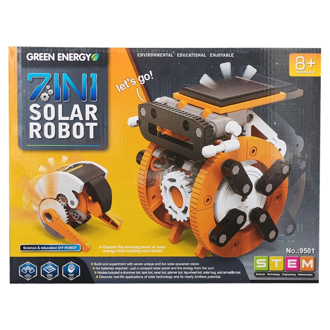 конструктор с солнечной панелью 7 в 1