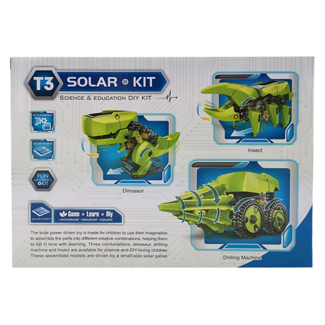 конструктор із сонячною батареєю 3 в 1