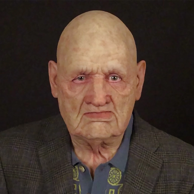 маска старика для головы