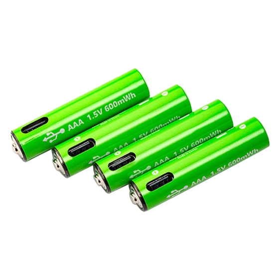 батарейка аккумуляторная ааа с type-c