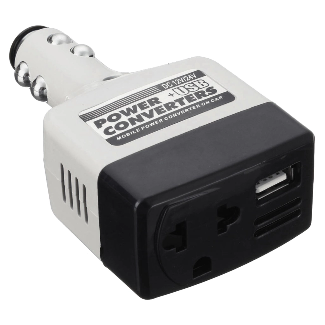 инвертор автомобильный от прикуривателя 12в 220в