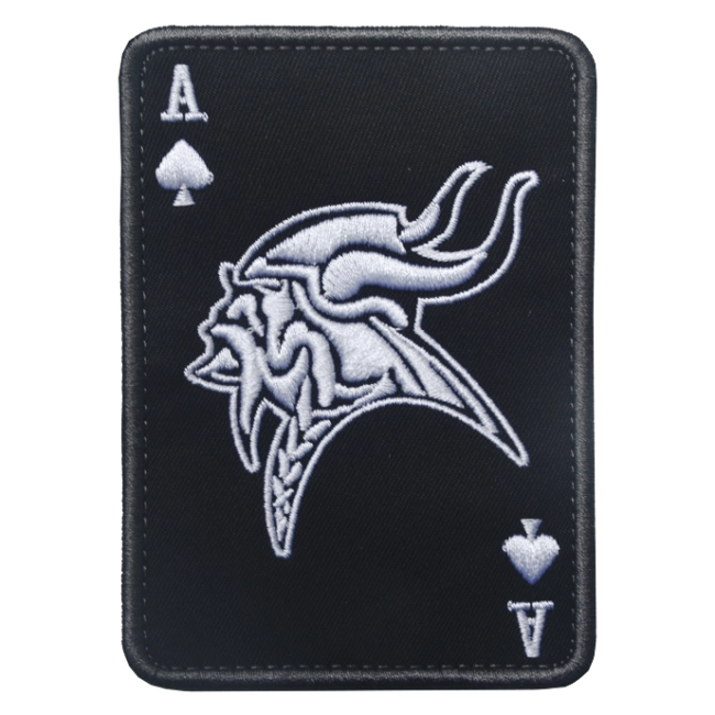 патч с картой туз