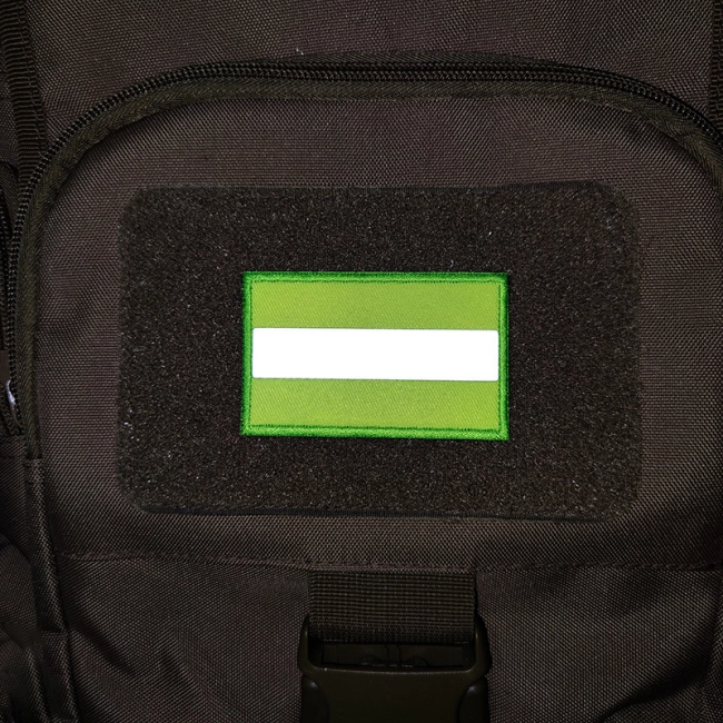 патч на липучке светоотражающий