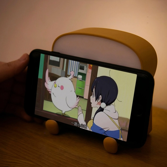 светильник аккумуляторный с подставкой под телефон