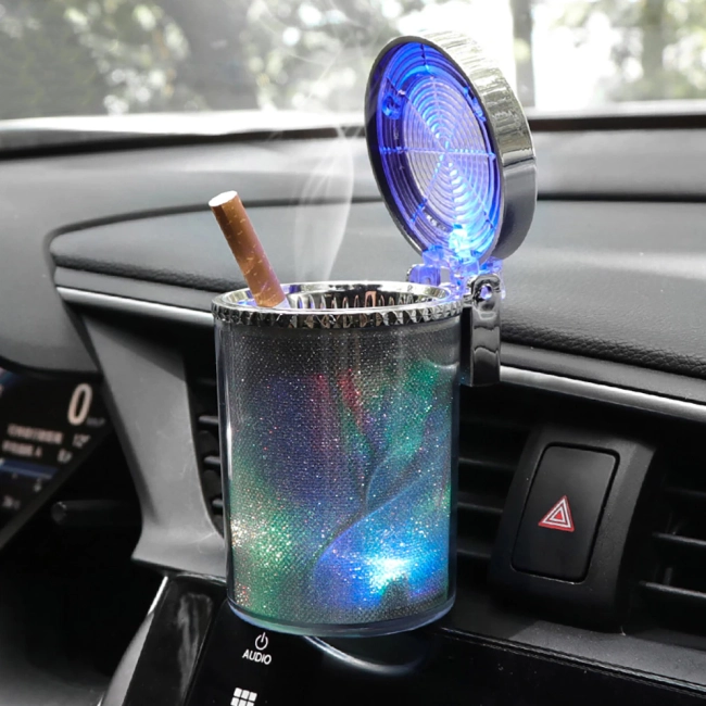 автомобильная пепельница в подстаканник