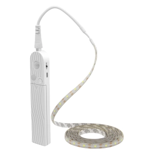 Стрічка світлодіодна на батарейках із датчиком руху стрічка світлодіодна на батарейках з датчиком руху