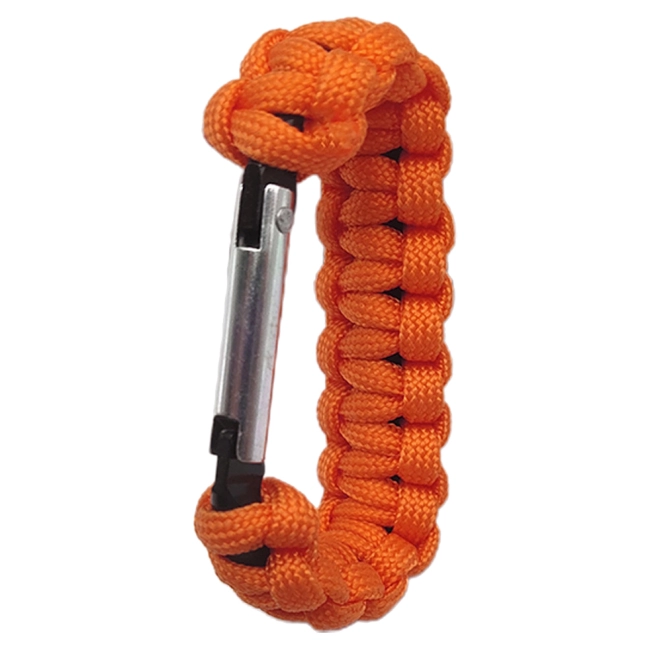 карабін брелок з паракордом