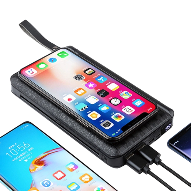 сонячна складна панель для заряджання з індикатором заряду