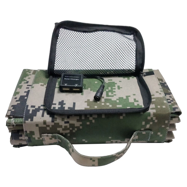 камуфляжная складная солнечная панель 100w