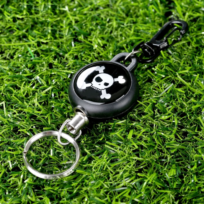 ретрактор с принтом черепа