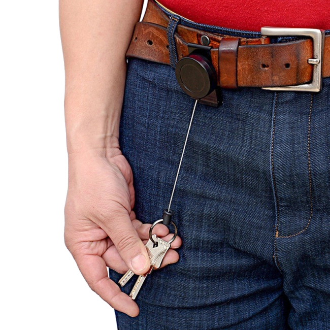 ретрактор с клипсой и кольцом