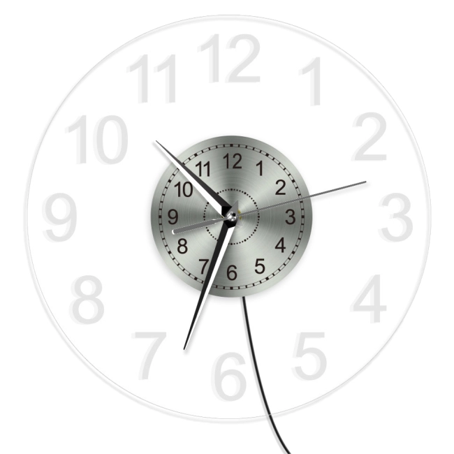 настенные часы светодиодные