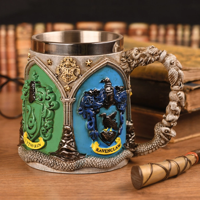 чашка з факультетами з гаррі поттера