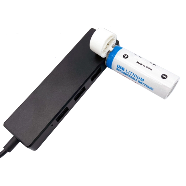 акумуляторна батарейка 18650 із usb зарядкою