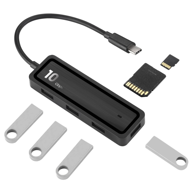 юсб 3.2 хаб з роз'ємом для картридера