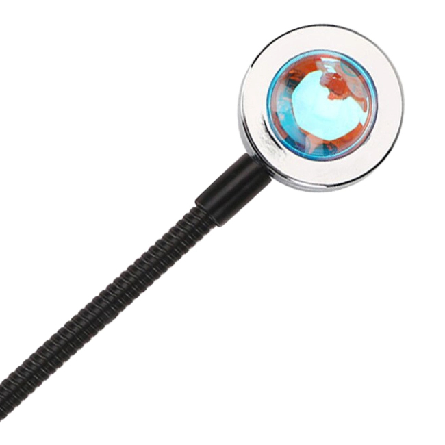 led лампа закат