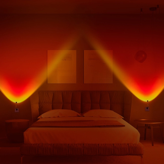 проекционный светильник закат