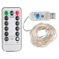 гірлянда дріт на USB з пультом