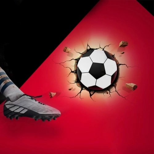 светильник футбольный мяч