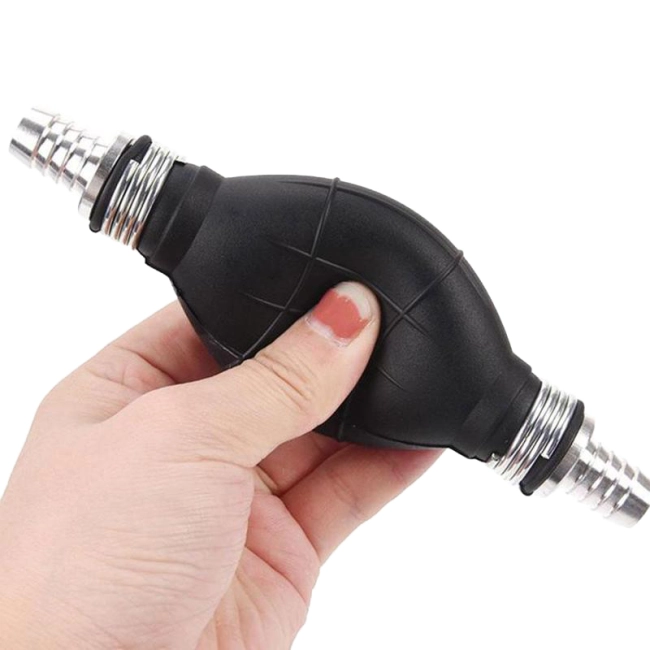 шланг для перекачки топлива с насосом груша