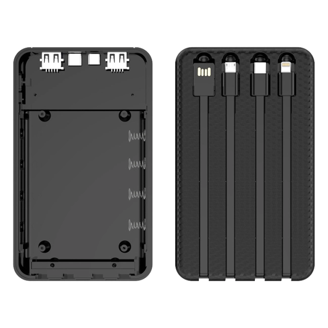 зовнішній акумулятор для акумуляторів 18650