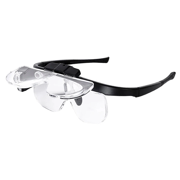 бинокулярная налобная лупа с подсветкой