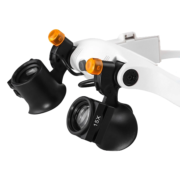 бинокулярные увеличительные очки с подсветкой