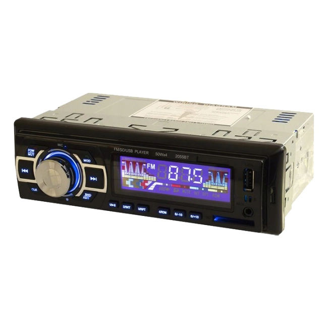 автомобильная магнитола имеет FM приемник