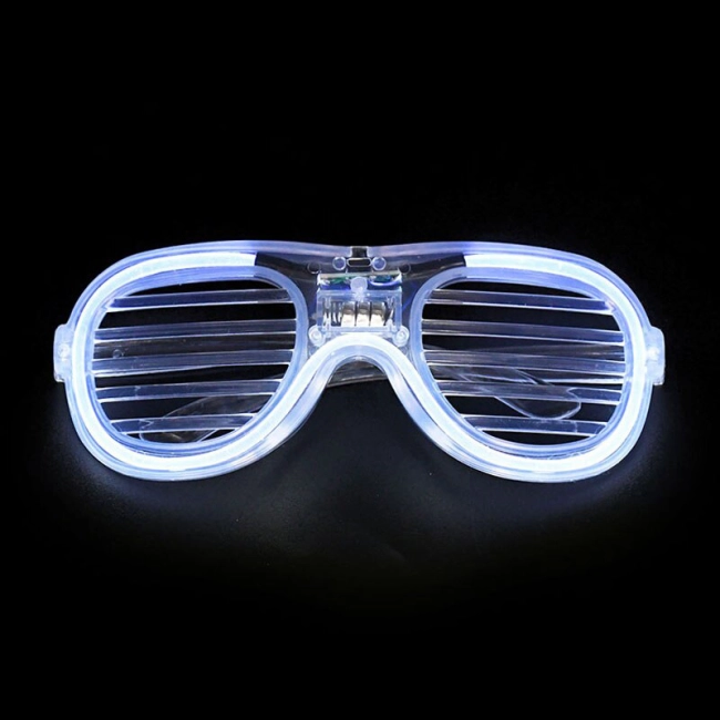 led окуляри світяться