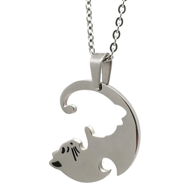 парні кулони з котами