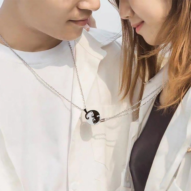 кулони парні для двох з котами