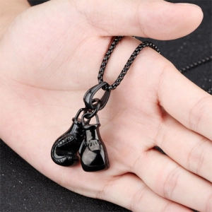 Подвеска в виде боксерских перчаток подвеска в виде боксерских перчаток