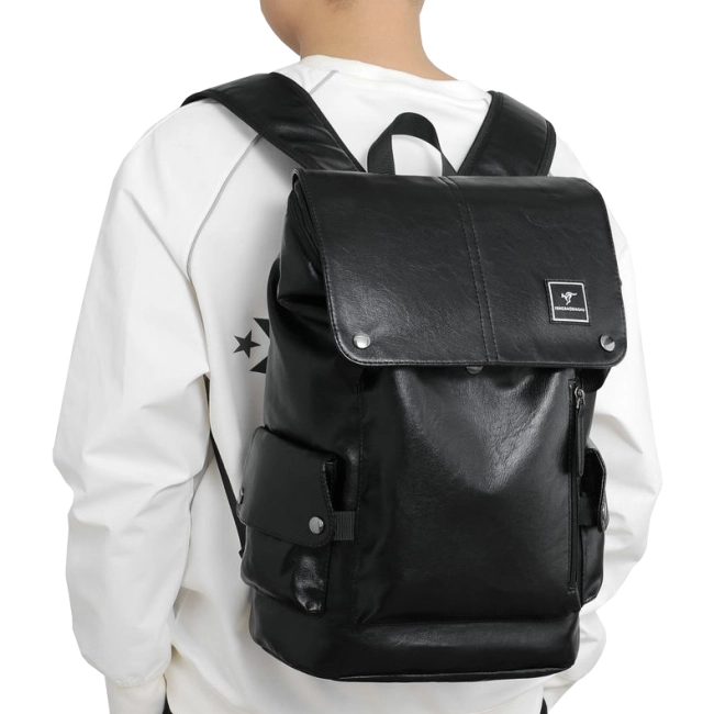 мужской рюкзак с боковыми карманами