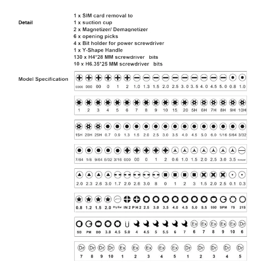 инструменты для ремонта дрона