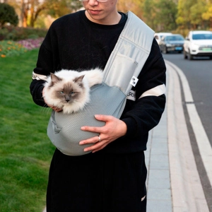 переноска для кошки на плечо