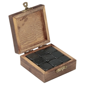 камни для виски в подарочной коробке