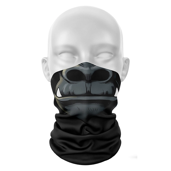 бафф с рисунком гориллы