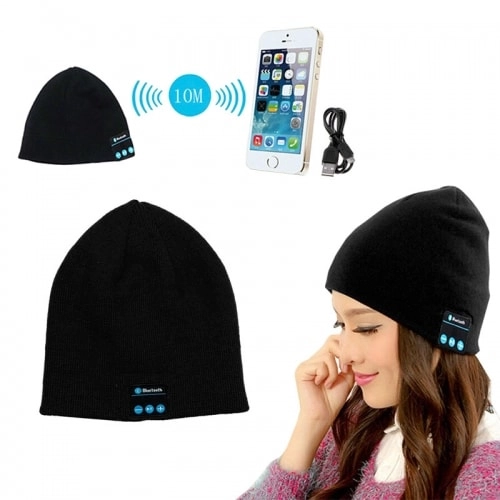 шапка с bluetooth