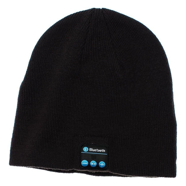 шапка с блютуз наушниками