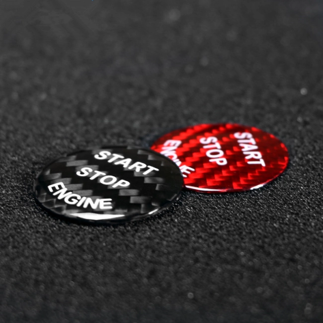 наклейка автомобильная на кнопку зажигания