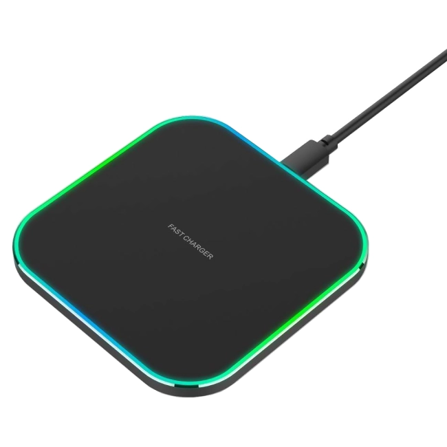 швидка qi зарядка з підсвічуванням