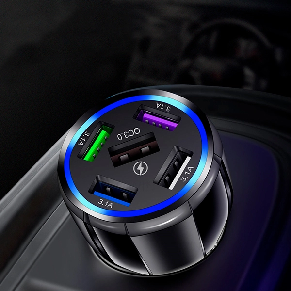 автомобильная зарядка на 5 usb от прикуривателя